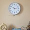 Clockswise Black Analog Clock – Silent, Non-Ticking for Wall, Office Desk, Table and Shelf, Battery-Operated Perfect for Home Office, Farmhouse Kitchen Decor, Bathroom, School and Bedroom Decor